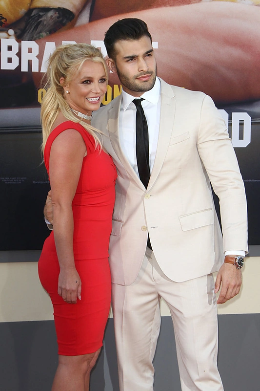 Britney Spears ir Samas Asghari / Vida Press nuotr.