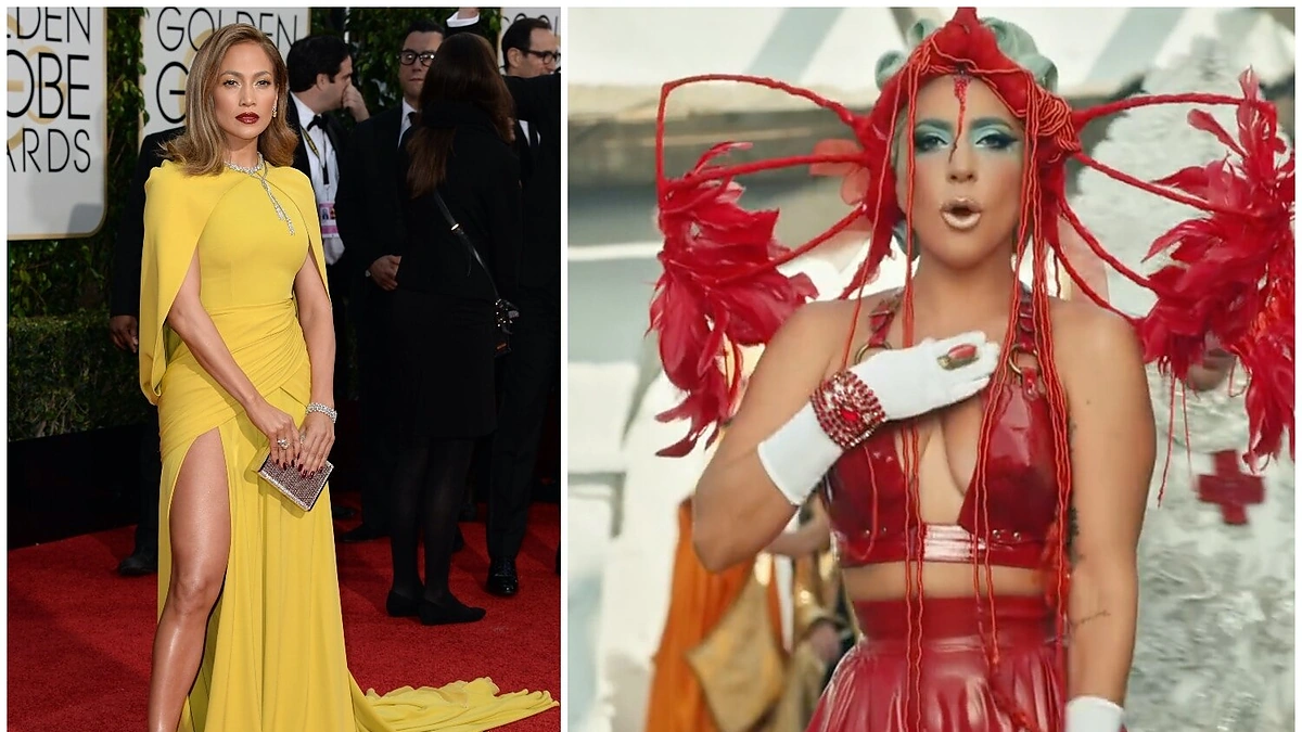 Jennifer Lopez ir Lady Gaga / Vida Press nuotr.