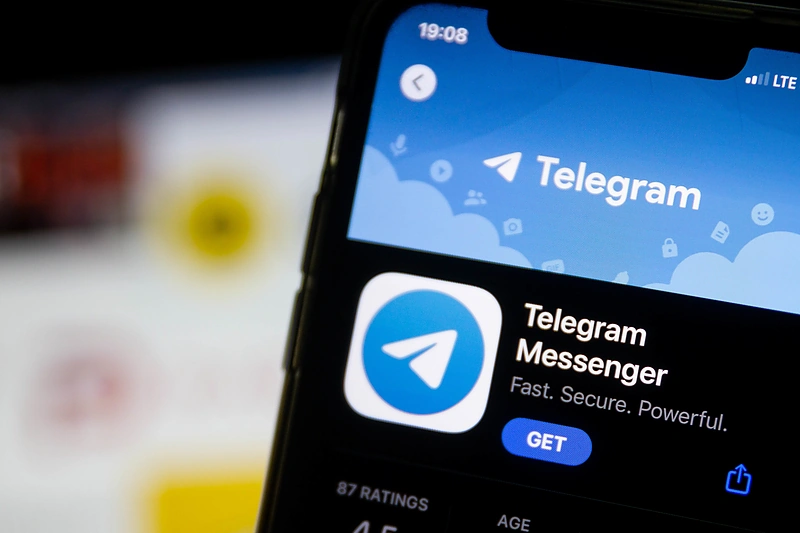 „Telegram“ programėlė / Žygimanto Gedvilos / BNS nuotr.