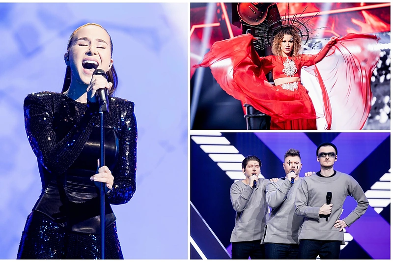 Pirmoji „Eurovizijos“ atrankos laida: žiūrovų ir komisijos simpatijos išsiskyrė