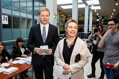 Remigijus Šimašius ir Agnė Matulaitė / „Fotobanko“ nuotr.