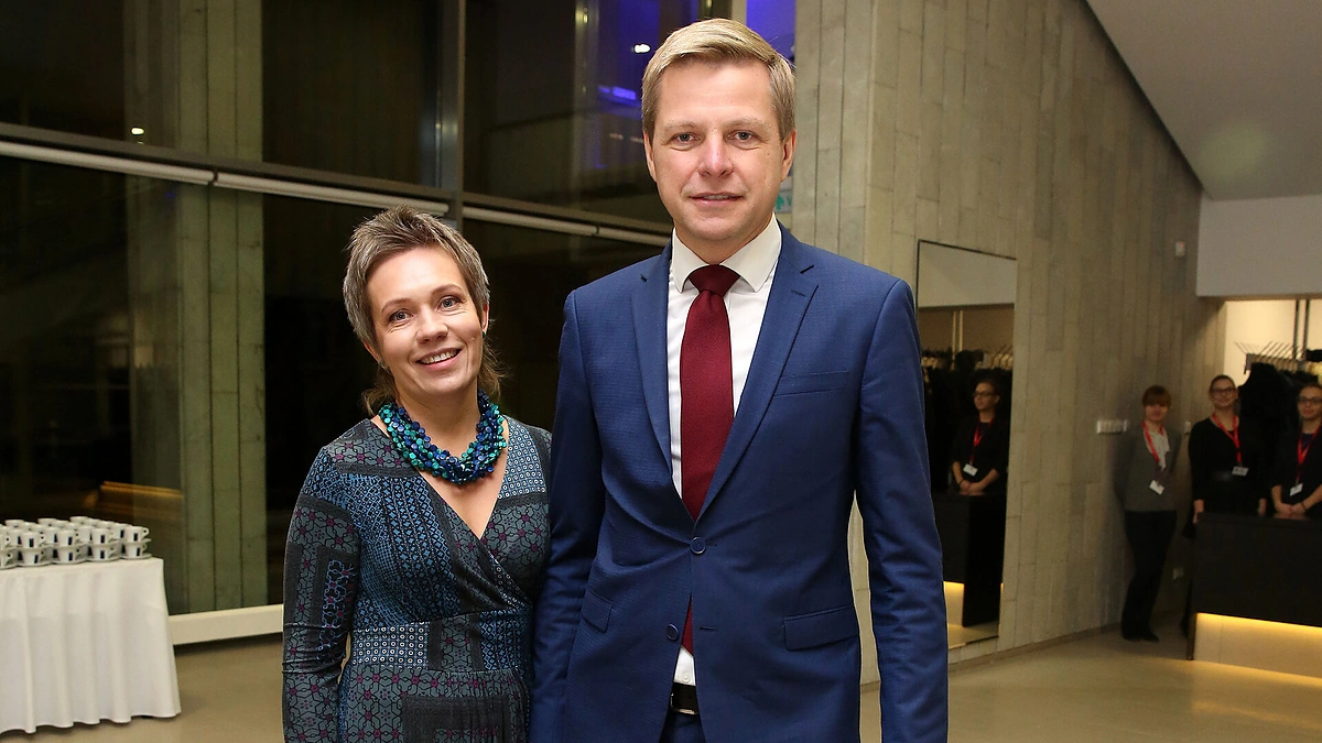 Remigijus Šimašius ir Agnė Matulaitė / Teodoro Biliūno nuotr.