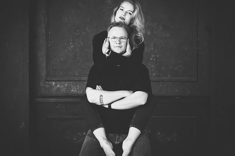 Rimantė Kulvinskytė ir Povilas Miškinis Eidukonis / Tomo Juškaičio nuotr.