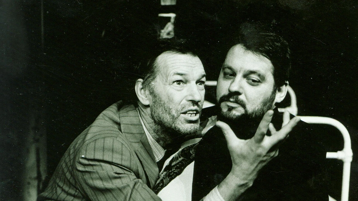 Spektaklio „Emigrantai“ akimirka