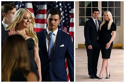 Tiffany Trump paskutinę tėvo Baltuosiuose rūmuose dieną paskelbė apie sužadėtuves