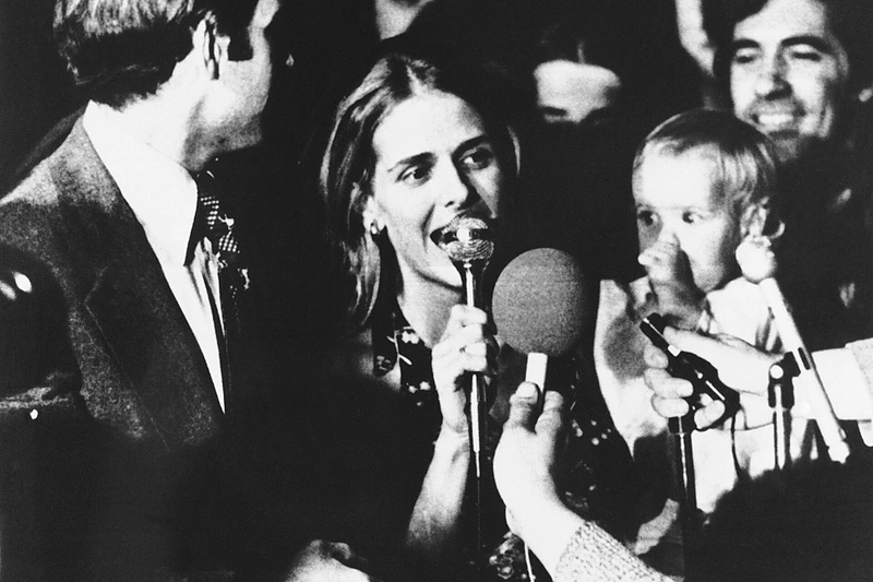 Joe Bidenas su pirmąją žmona Neilia 1972 metais / „Vida Press“