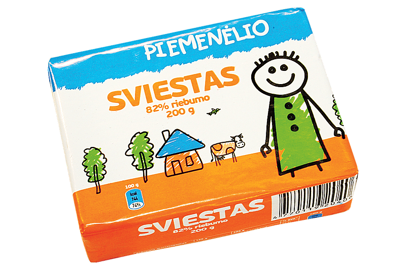 „Piemenėlio“ sviestas / Gamintojo nuotr.