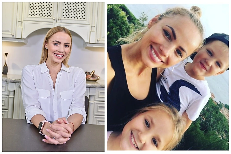 Goda Alijeva su vaikais / Socialinių tinklų ir laidos „Virtuvės istorijos“ nuotr.