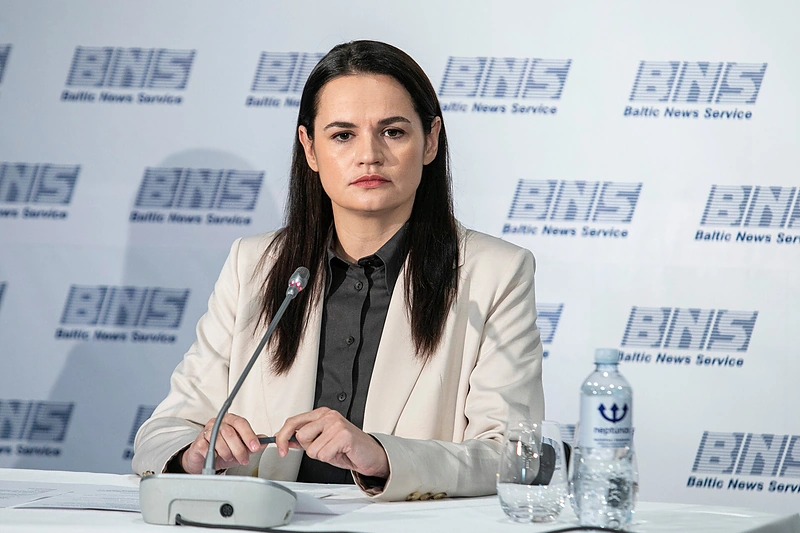 Sviatlana Cichanouskaja / Pauliaus Peleckio nuotr.