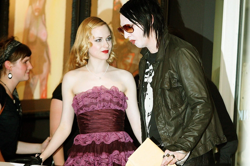 Marilyn Mansonas ir Evan Rachel Wood / SCANPIX nuotr.