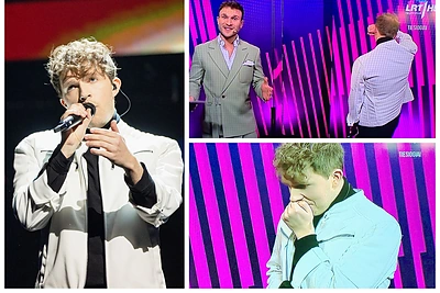 Emocijų proveržis „Eurovizijos“ atrankos finale: po pasirodymo Gebrasy nesulaikė ašarų