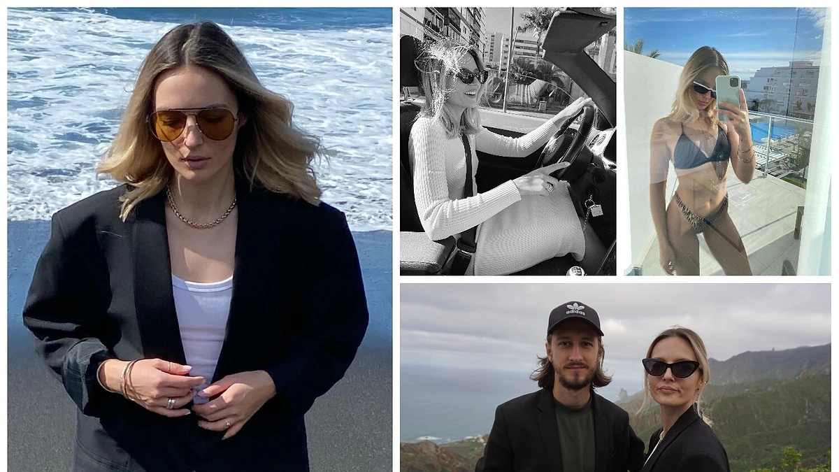 Simona Burbaitė ir Matas Kolpertas Tenerifėje / Asmeninio archyvo nuotr.