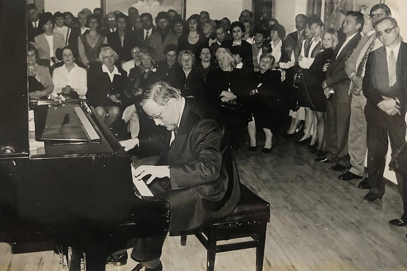 Vytautas Landsbergis / Galerijos „Vartai“ nuotr.