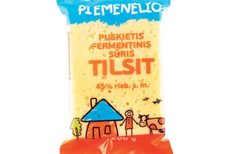 „Piemenėlio“ sūris TILSIT / Gamintojo nuotr.