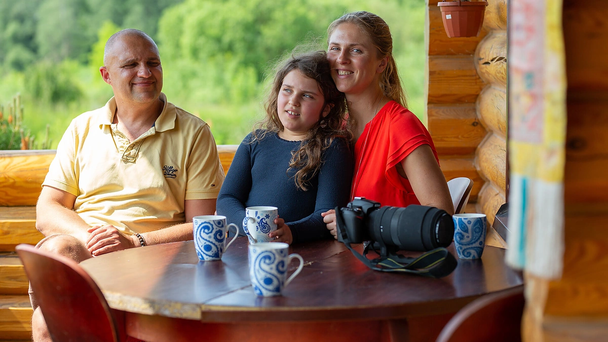 Edita Užaitė su šeima / BFL nuotr.