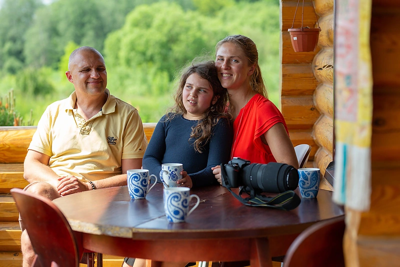 Edita Užaitė su šeima / BFL nuotr.