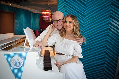 Modesta Vžesniauskaitė ir Johnas Caudwellas / Valerijos Maselli nuotrauka