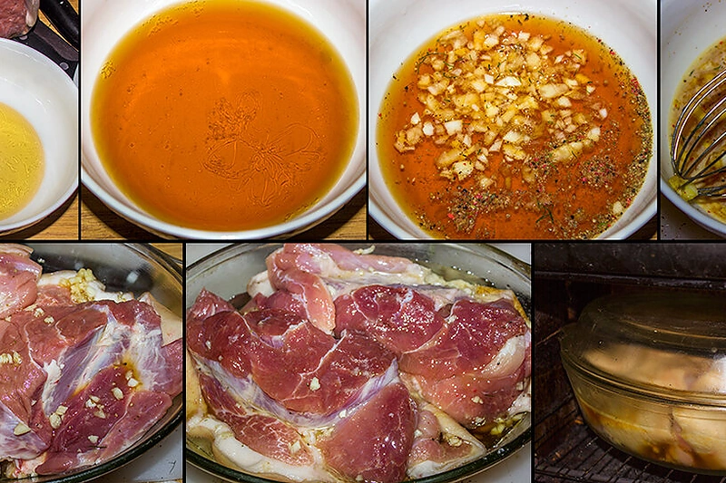 Kastyčio Stumbrio gaminta lėtai kepta karka / Asmeninio albumo nuotr.