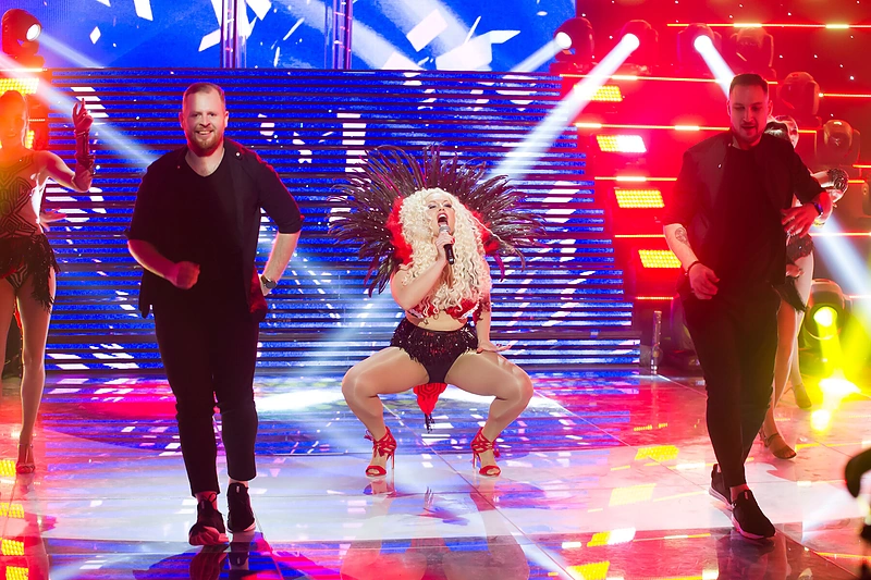 Toma Vaškevičiūtė įkūnijo Nicki Minaj / Dovydo Beržinio nuotr.