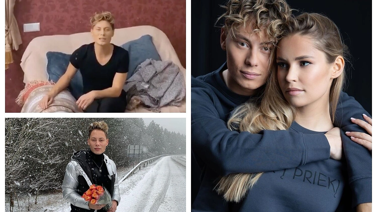 Ąžuolas Misiukevičius ir Dijora Petrikonytė / „Instagram“ nuotr.