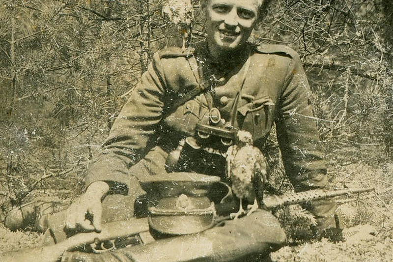 Adolfas Ramanauskas-Vanagas su dukra Auksute Ramanauskaite-Skokauskiene