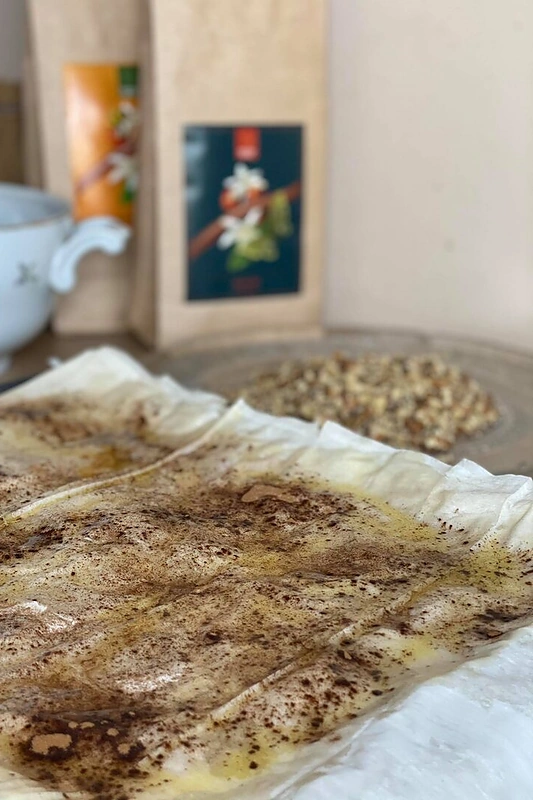 Eskedar Maštavičienės gaminta baklava / Asmeninio albumo nuotr.
