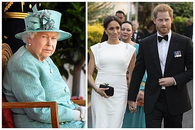 Bakingamo rūmai: karalienę Elizabeth II liūdina iššūkiai, su kuriais susidūrė Harry ir Meghan