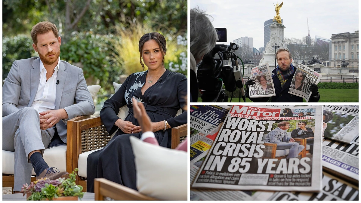 Po princo Harry ir Meghan Markle interviu Bakingamo rūmus purto krizė