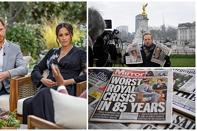 Po princo Harry ir Meghan Markle kirčio karališkajai šeimai Bakingamo rūmus purto krizė