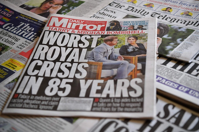 Po princo Harry ir Meghan Markle interviu Bakingamo rūmus purto krizė