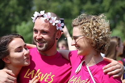 T.Raskevičius pasidalijo kadru su savo sūnumi, kuris auga dviejų moterų šeimoje: „Jam pasisekė“