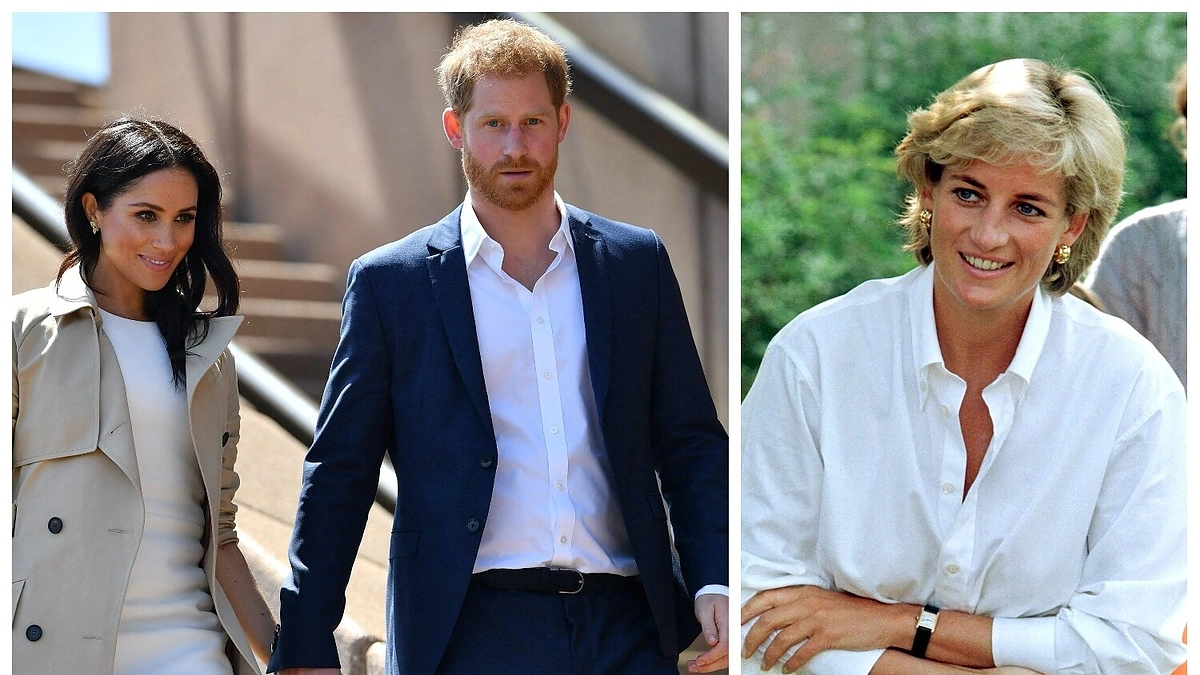 Meghan Markle, princas Harry, princesė Diana / „Scanpix“ nuotr.