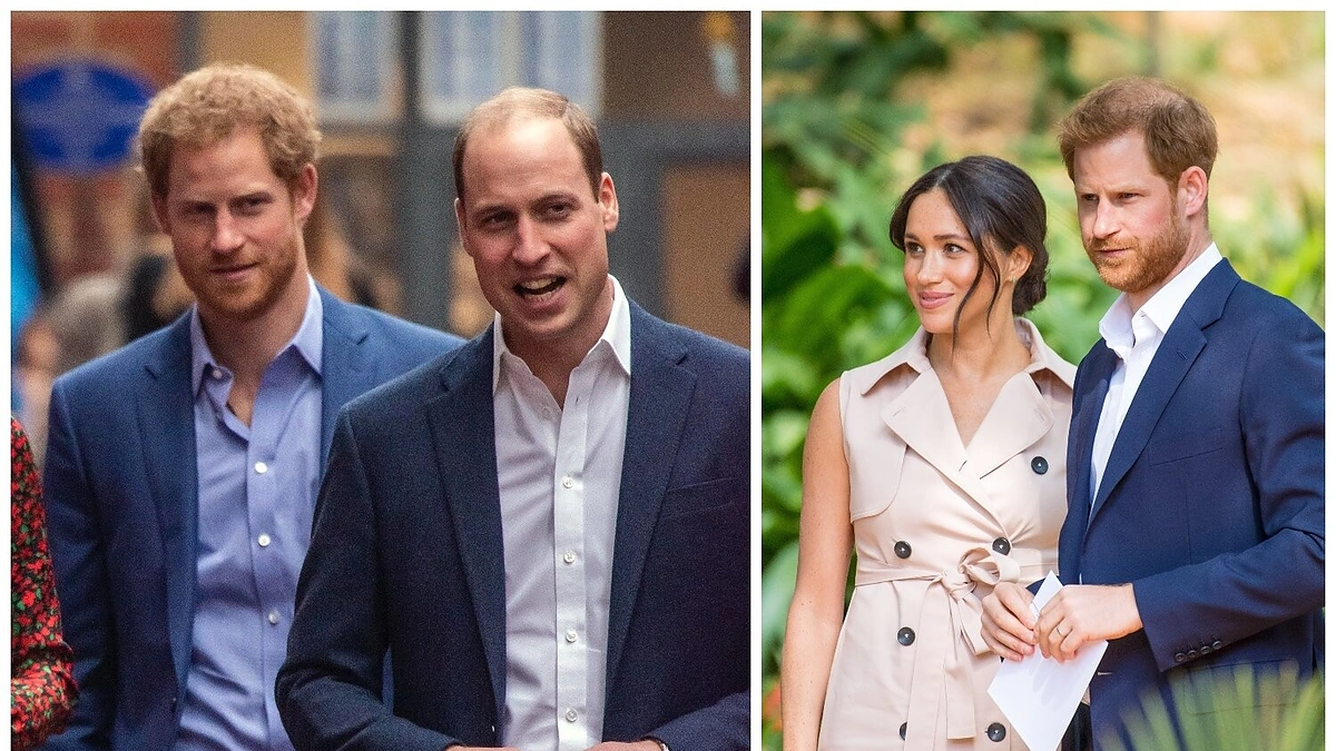 Princas Harry, princas Williamas, Meghan Markle / „Vida Press“ nuotr.