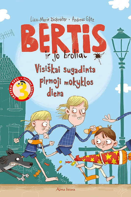 Knygos „Bertis ir jo broliai“ viršelis