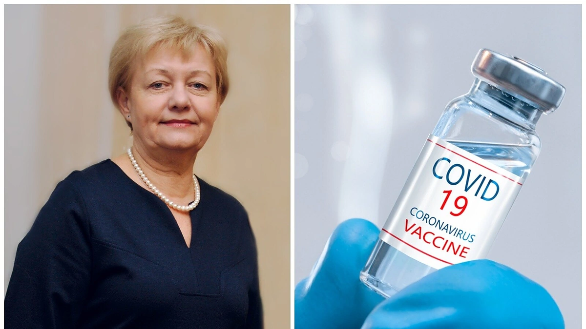 Gydytoja epidemiologė Daiva Razmuvienė, vakcina