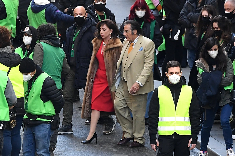 Lady Gaga ir Al Pacino / „Vida Press“ nuotr.