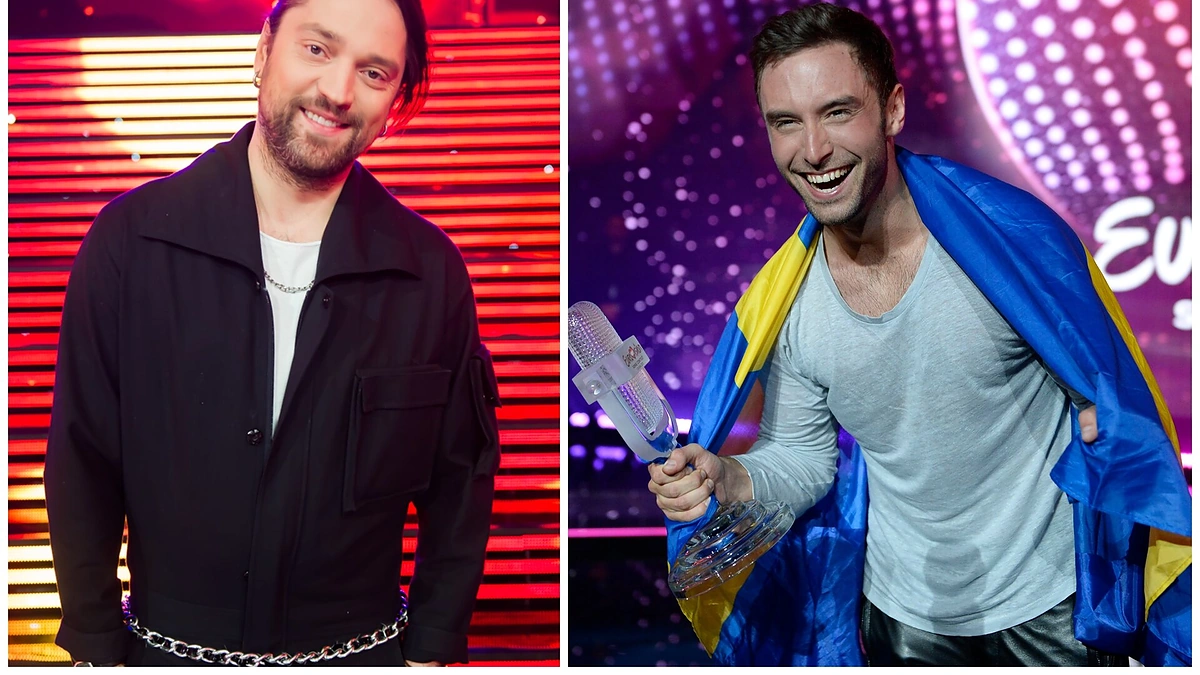 Leonas Somovas ir Månsas Zelmerlöwas / Dovydo Beržinio ir „Scanpix“ nuotr.