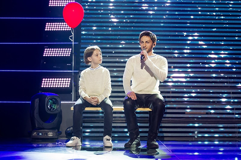 Rokas Petrauskas „Muzikinėje kaukėje“ / Dovydo Beržinio nuotr.