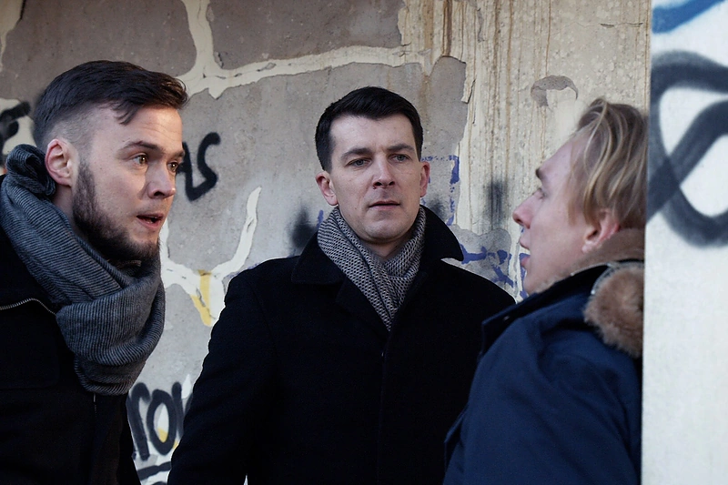 Serialo „Prakeikti“ filmavimo akimirka / Kūrybinės komandos nuotr.