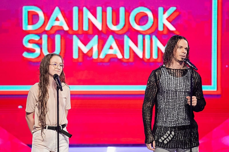 Jeronimas Milius ir Jogilė Petronytė / D.Umbraso nuotr.