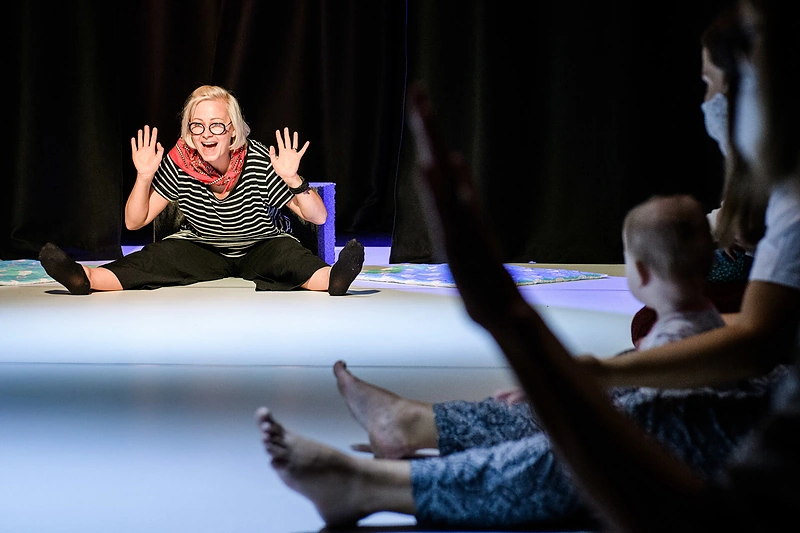 Aktorė Gintarė Latvėnaitė / Lauros Vansevičienės ir teatro „Pradžia“ nuotr.
