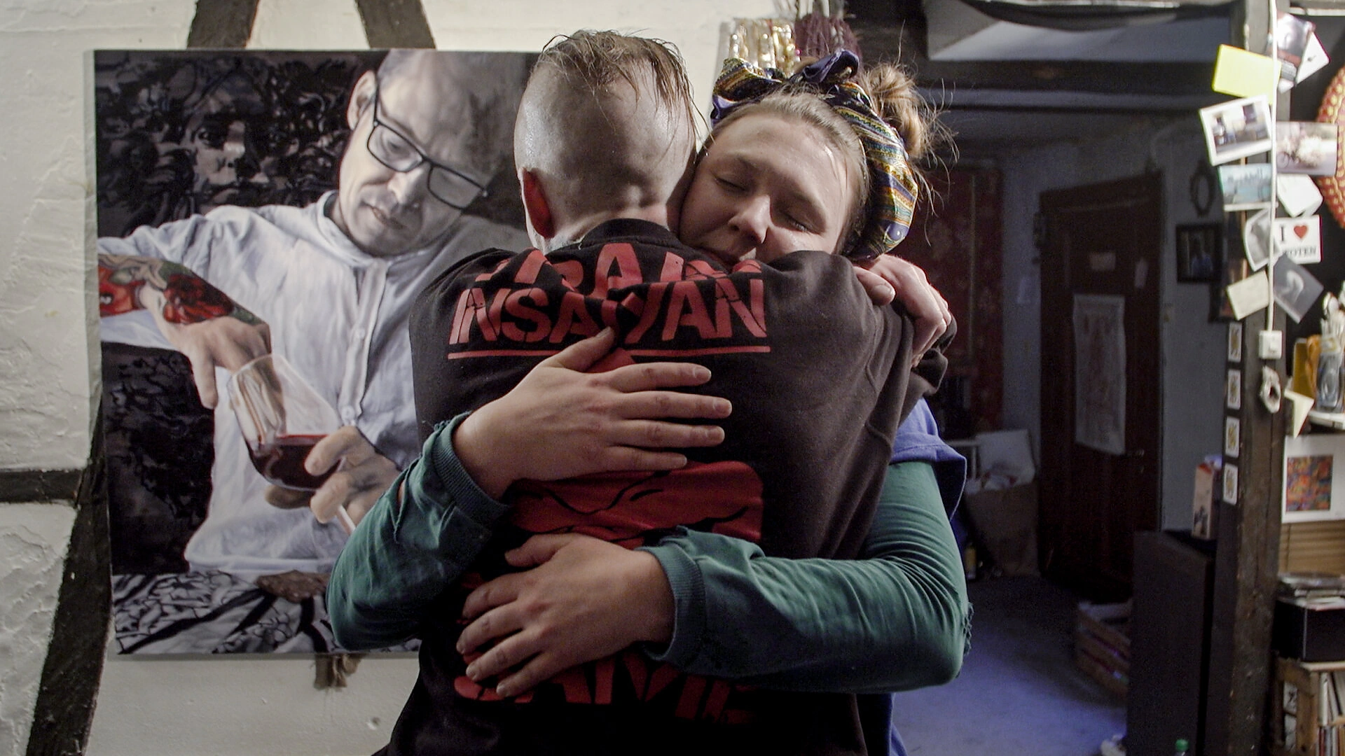 Kadras iš filmo „Tapytoja ir vagis“