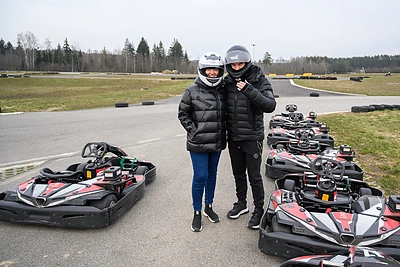 Beatos Wilkin popietė Elektrėnų kartodrome / Loretos Kondratės nuotr.