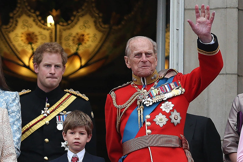 Princas Harry ir princas Philipas