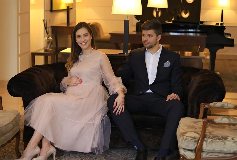 Ieva Dūdaitė-Radžiūnė ir Marijonas Radžiūnas / Algirdo Papicko nuotr.