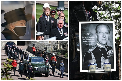 100 metų gyvenimo kelionė baigėsi: princas Philipas poilsio atgulė Šv. Jurgio koplyčioje