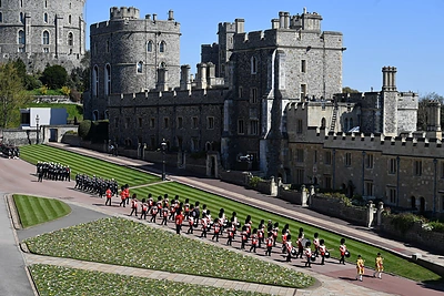 Ruošiamasi princo Philipo laidotuvių ceremonijai / „Scanpix“ nuotr.