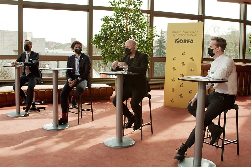 Konferencijos akimirka / Lauryno Meškutavičiaus nuotr.