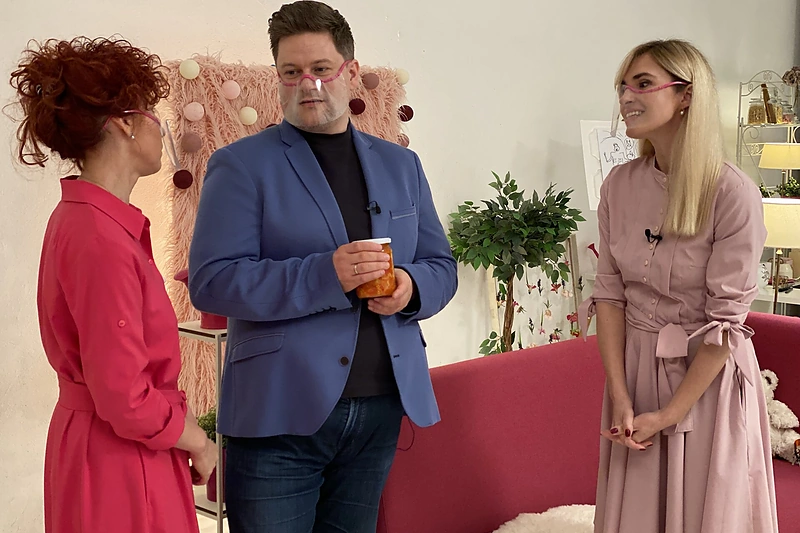 Merūnas laidoje „Visos mes Ievos“ / Delfi TV nuotr.