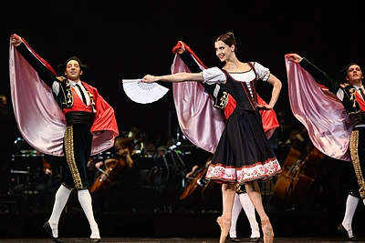 Koncerto „Baleto gala. Nepapasakotos istorijos“ akimirka / Martyno Aleksos nuotr.